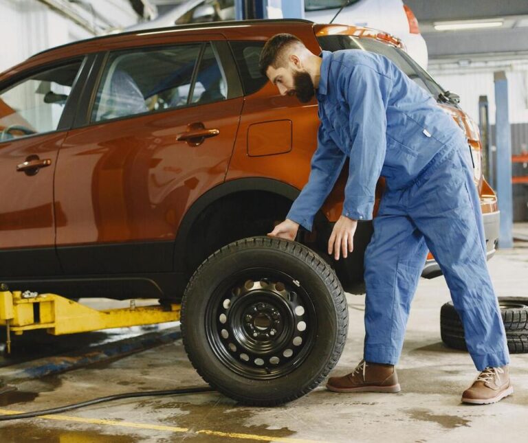 Picture Idea: Tire Change Service