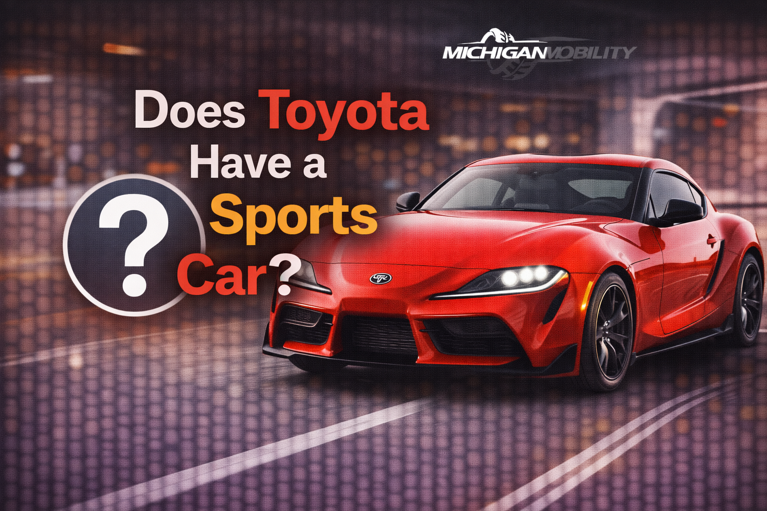 does toyota have a sports car