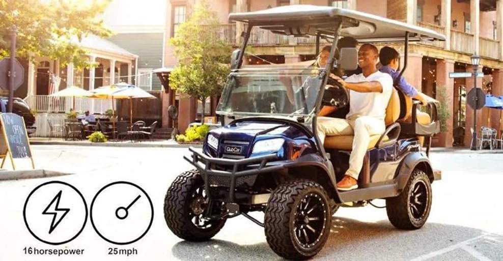 What makes a golf cart street legal?